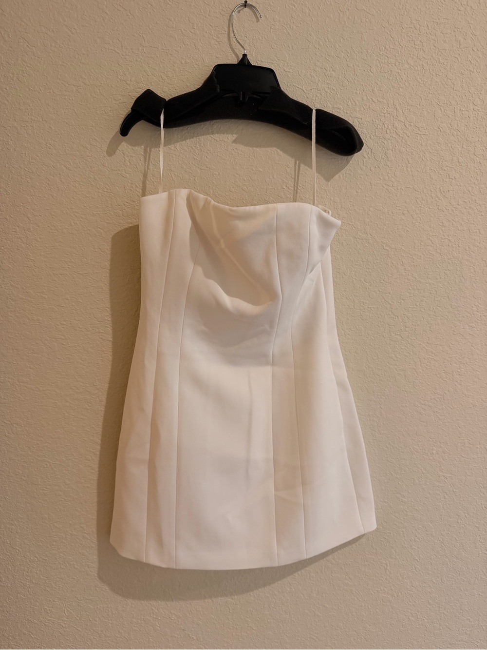ALC Elsie Dress Strapless White Mini Dress
